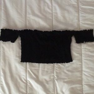 Mid drift crop top
